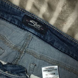 Silver jeans
